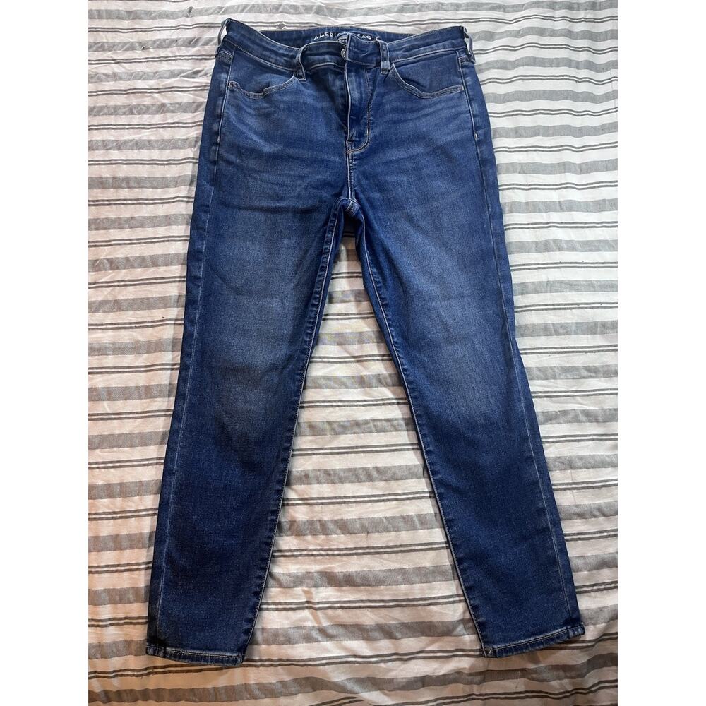 American Eagle Curvy High Rise Jegging Womens 12 Next Level Stretch